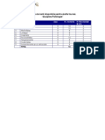 Centralizator Psihologie PDF