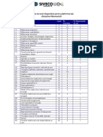 Centralizator Lectii PDF