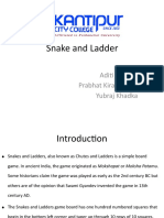 Snake and Ladder: Aditi Maskey Prabhat Kiran Sigdel Yubraj Khadka