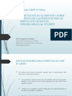 Lección 3 IRPF (4 Parte) Imputacion Rentas Inmobiliarias