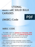 International Maritime Solid Bulk Cargoes (IMSBC) Code