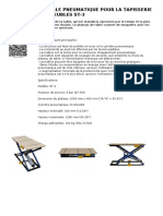 La Table Pneumatique Pour La Tapisserie Des Meubles ST 3