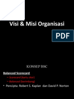 Materi III - Visi & Misi Organisasi