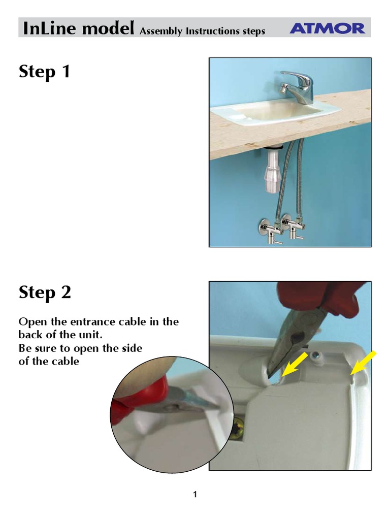 InLine Model Assembly Instructions Guide | PDF