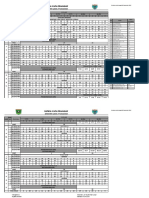 Jadwal Mata Pelajaran Smester Ganjil