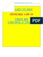 CHƯƠNG I HÌNH HỌC LỚP 10 - TRỌN BỘ VECTO PDF