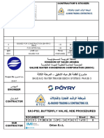 C22-Yb60-F-4761 - 0 Sa3-Ps2, Butterfly Valve, Nde Procedures