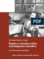 Reglas y consejos sobre investigación científica. Los tónicos de la voluntad - Santiago Ramón y Cajal.pdf