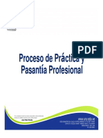 Proceso de Practica y Pasantias Profesionales
