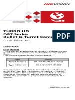 Turbo HD D8T Series Bullet & Turret Camera: User Manual