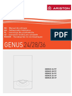 инструкция Ariston GENUS - 28 - CF - (FF) PDF