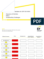 Validate SAP S/4 HANA System