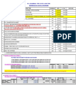 Pil Mumbai Private Limited: Schedule of Local Charges