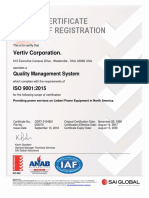 Vertiv Services Iso 9001-2015 Cert 265735 0