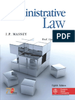 Free PDF Administrative Law I.P.Messy