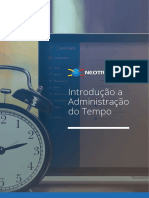 Ebook - Introdução A Administração Do Tempo