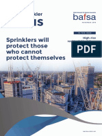 Focus: Sprinklers Will Protect Those Who Cannot Protect Themselves