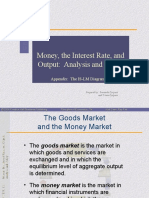 Money, The Interest Rate, and Output: Analysis and Policy: Appendix: The IS-LM Diagram