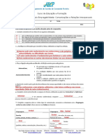 Correção Ficha Trabalho CEF - Comunicação