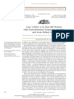 Case 3-2014: A 61-Year-Old Woman With Gastrointestinal Symptoms, Anemia, and Acute Kidney Injury