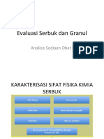 Evaluasi Serbuk Dan Granul