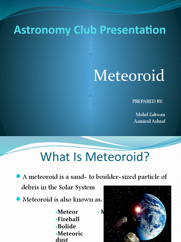 Understanding Meteoroids and Meteorites | PDF | Meteoroid | Nature