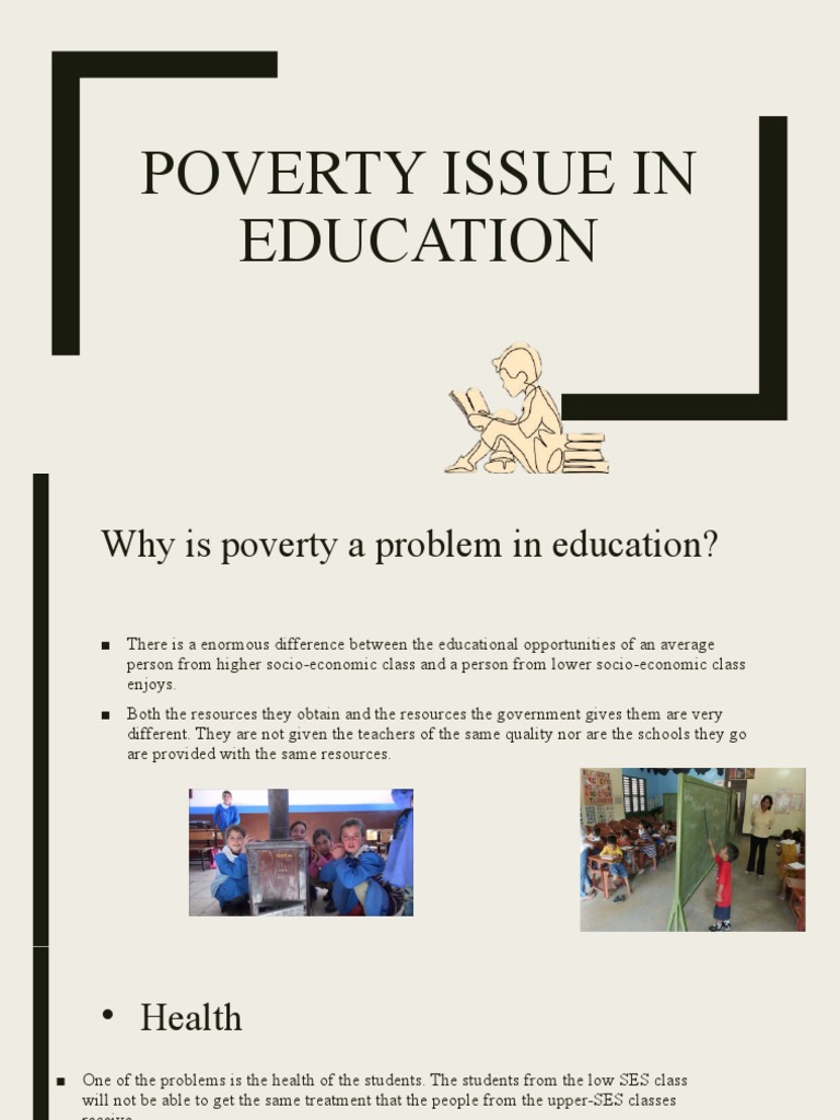 Poverty's Impact on Education Access | PDF | Learning Disability | Poverty