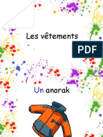 Vocabulaire - Les Vêtements PDF