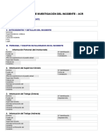 Anexo 4 - Reporte de Investigación Del Incidente - ACR