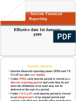 IAS 34 - Interim Reporting