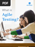 What Is: Agile Testing?