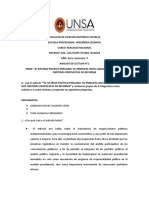 Análisis de Lectura Del Sistema Político en El Peru 1