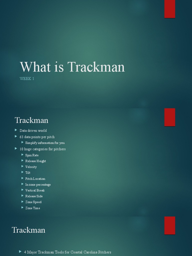 Understanding Trackman Data Points | PDF