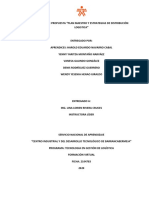 Evidencia 6 Propuesta Plan Maestro y Estrategias de Distribución Logistica