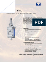 Precitec Laser Cutting Head HP SSL E