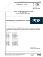 DIN EN ISO 10642-Hexagon socket countersunk head screws