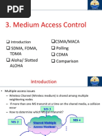 Medium Access Control PDF