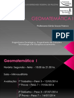Aula 1 Geomatematica I PDF