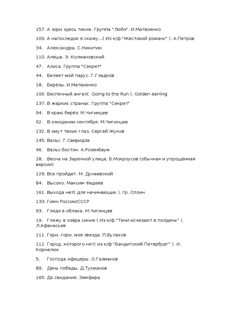 Maxim Chigintsev 39 S Catalog | PDF