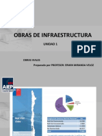 Obras de infraestructura: Túneles viales y pavimentos