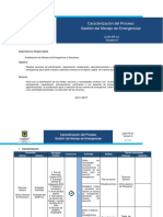 Gestion Del Manejo de Emergencias PDF