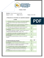 Tarea Test Unidad 3