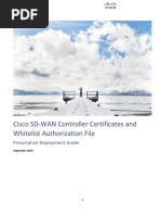 Cisco SD-WAN Controller Certificates and Whitelist Authorization File-2019sep PDF