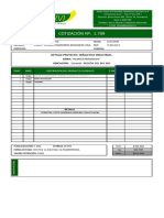 Cotizacion 1.709 - Pares y Alvarez Ingenieros Asociados Ltda.