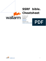 SSRF Bible. Cheatsheet: @wallarm @d0znpp