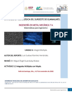 Integral Múltiple Con Software Maple. Ramírez - Hernández - Luis.