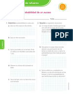 Ficha de Reforzamiento Probabilidades PDF