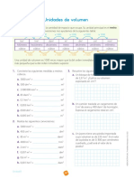 Ficha de Actividad - Conversiones de Unidades de Volumen 6to Grado PDF