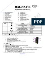 5814 - Mistral MAX2R Auto Riaszto Hasznalati Utmutato Web