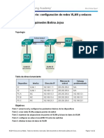 3.2.2.5 Lab - Configuring VLANs and Trunking